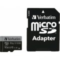 Verbatim Карта пам'яті Verbatim 512GB microSDXC class 10 UHS-III PRO (47046)