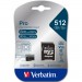 Verbatim Карта пам'яті Verbatim 512GB microSDXC class 10 UHS-III PRO (47046)