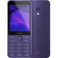 Nokia Мобильный телефон Nokia 235 4G 2024 Dual Sim Purple; 2.8" (320х240) TN / кнопочный моноблок / Unisoc T107 / ОЗУ 64 МБ / 128 МБ встроенной + microSD до 32 ГБ / камера 2 Мп / 4G (LTE) / Bluetooth / ОС Nokia Series 30+ / 121.53x54.2 мм / 1450 мАч 