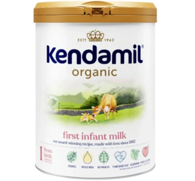 Kendamil Дитяча суміш Kendamil Organic 1 молочна 0-6 місяців 800 г (92000041)
