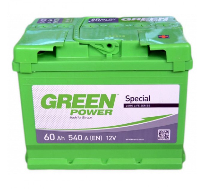 GREEN POWER Акумулятор автомобільний GREEN POWER 60Аh (000022358)