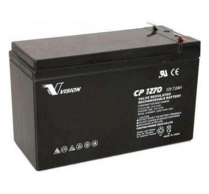 Vision Батарея до ДБЖ Vision CP 12V 7Ah (CP1270A)