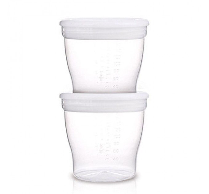 Canpol babies Контейнер для зберігання грудного молока Canpol babies та їжі 4 шт (180 мл) (12/204)