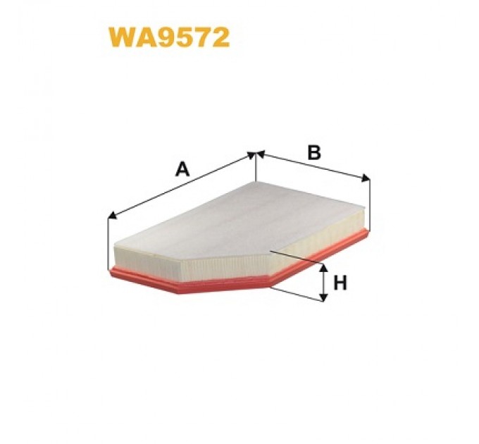 Wixfiltron Повітряний фільтр для автомобіля Wixfiltron WA9572