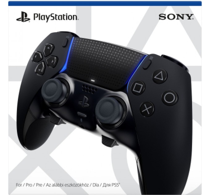 Sony Playstation Геймпад Sony Playstation Dualsense EDGE Midnight Black (1000045048)