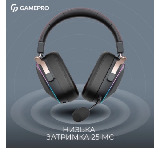 GamePro Навушники GamePro Asgard Valkyria RGB Tri-Mod (HSW249B)