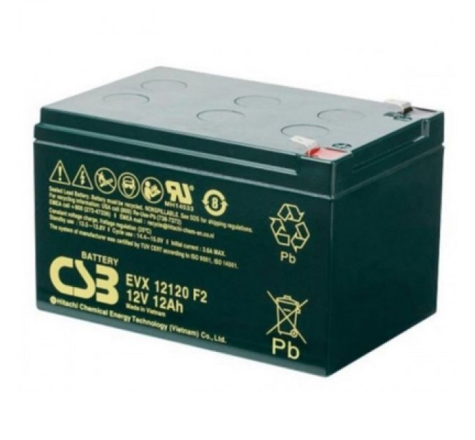 CSB Батарея до ДБЖ CSB EVX12120, 12V 12Ah (EVX12120)