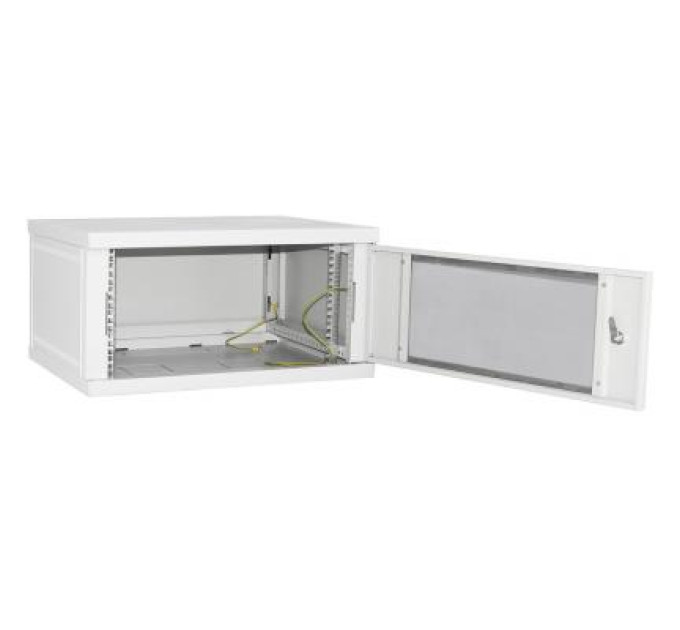 Ipcom Шафа настінна Ipcom 6U, 600*450, СН-6U-06-04-ДС-1-7035 (Тцб-0008769)