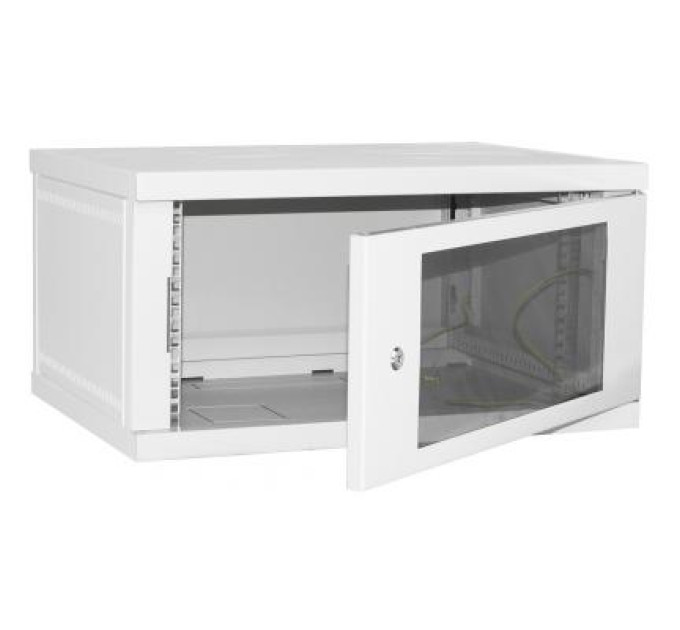 Ipcom Шафа настінна Ipcom 6U, 600*450, СН-6U-06-04-ДС-1-7035 (Тцб-0008769)