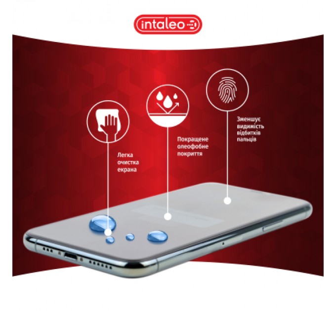 Intaleo Скло захисне Intaleo Full Glue Xiaomi Redmi 13C Black (1283126583230)