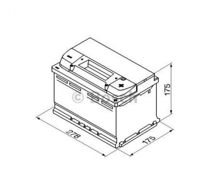 Bosch Акумулятор автомобільний Bosch 74А (0 092 S50 070)