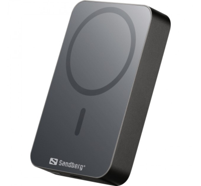 Sandberg Батарея універсальна Sandberg 10000mAh 20W Magnetic Wireless Qi 15W (420-97)