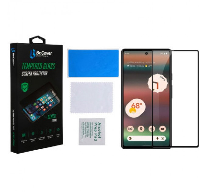 BeCover Скло захисне BeCover Google Pixel 6A Black (708757)