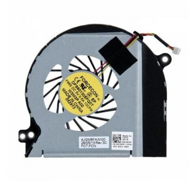 Вентилятор ноутбука Dell XPS 15/L501X DC(5V,0.6A) 3pin (DFS601305FQ0T/0W3M3P/4JGM6FAWI20/KSB00705HA-A-AC94)