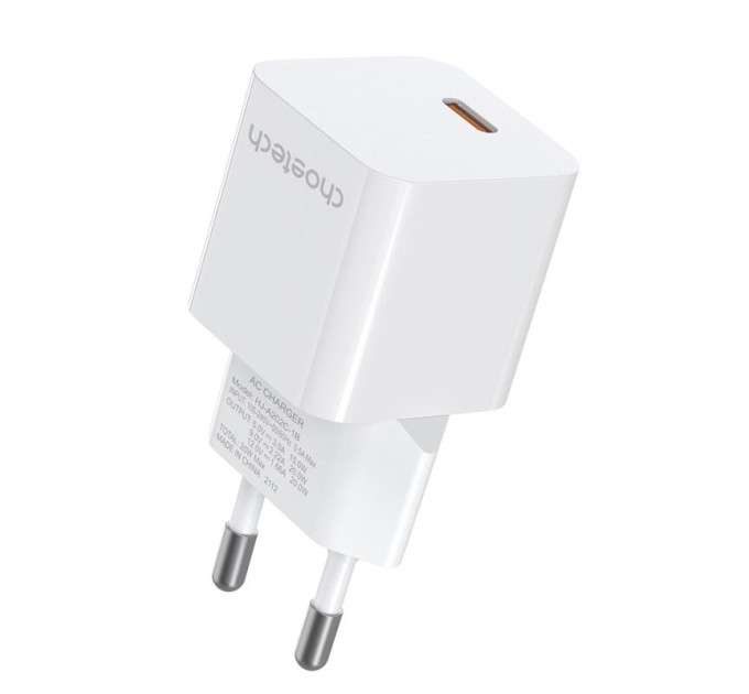 Choetech Мережевий зарядний пристрій Choetech (1USBх3A) White (PD5010-EU)