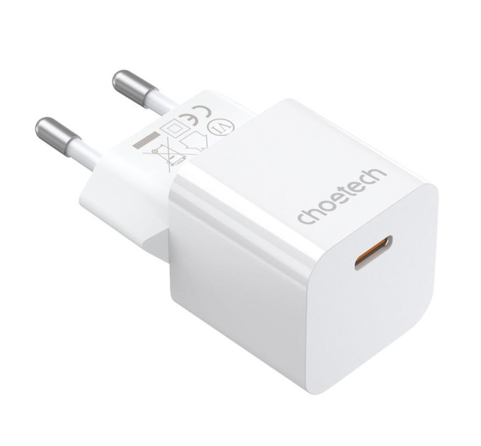 Choetech Мережевий зарядний пристрій Choetech (1USBх3A) White (PD5010-EU)