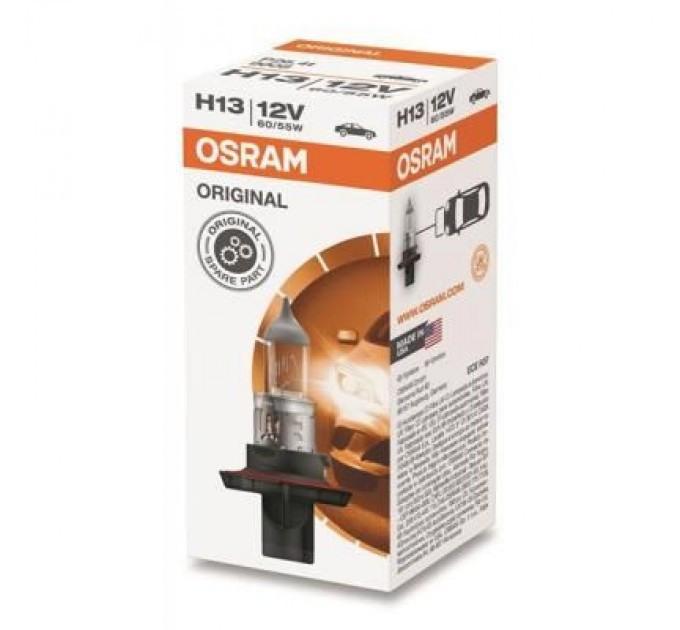 Osram Автолампа Osram галогенова 60/55W (OS 9008)