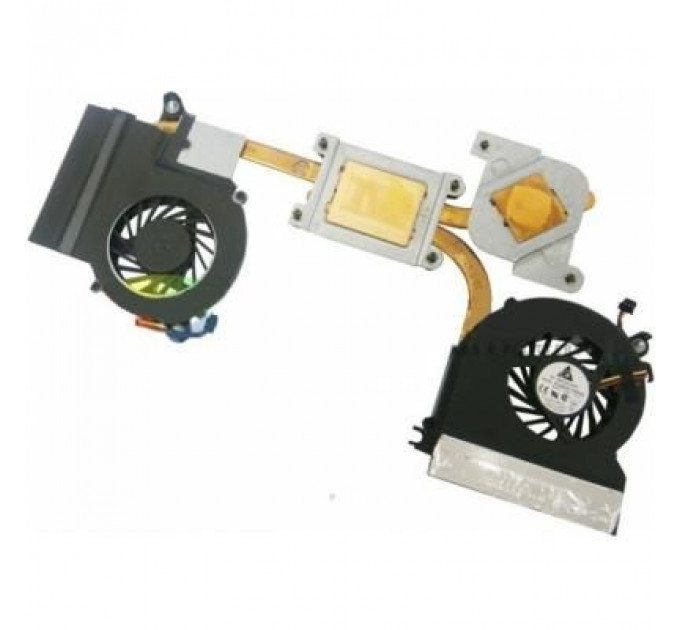 Вентилятор ноутбука HP Envy 14-1000/14-2000 c СО DC(5V,0.35A + 0.35A) 4pin (6043B0081401/KSB05105HA-9L16/KSB05105HA-9L17)