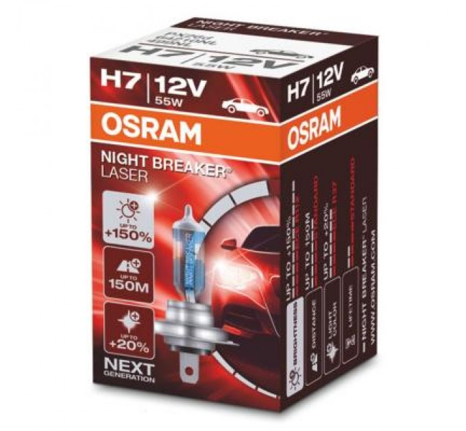 Osram Автолампа Osram галогенова 55W (64210NL)