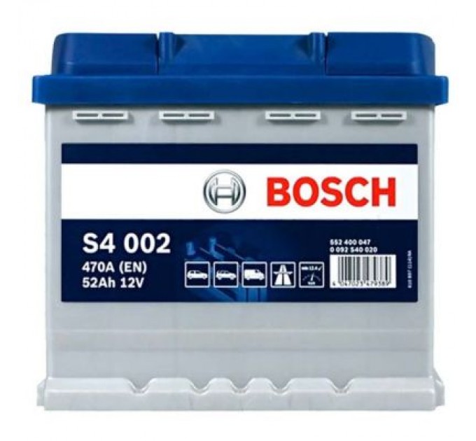 Bosch Акумулятор автомобільний Bosch 52А (0 092 S40 020)
