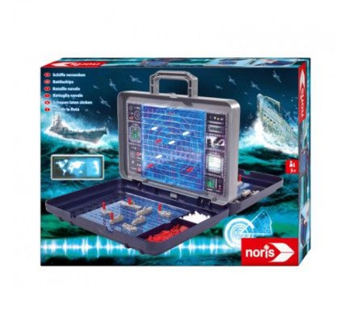 Noris Настільна гра Noris Морський бій у кейсі (606100335)