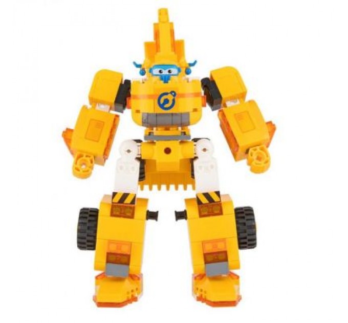 Super Wings Конструктор Super Wings Blocks 2-in-1 Buildable Transforming Vehicle Donnie, Донні (EU385007)