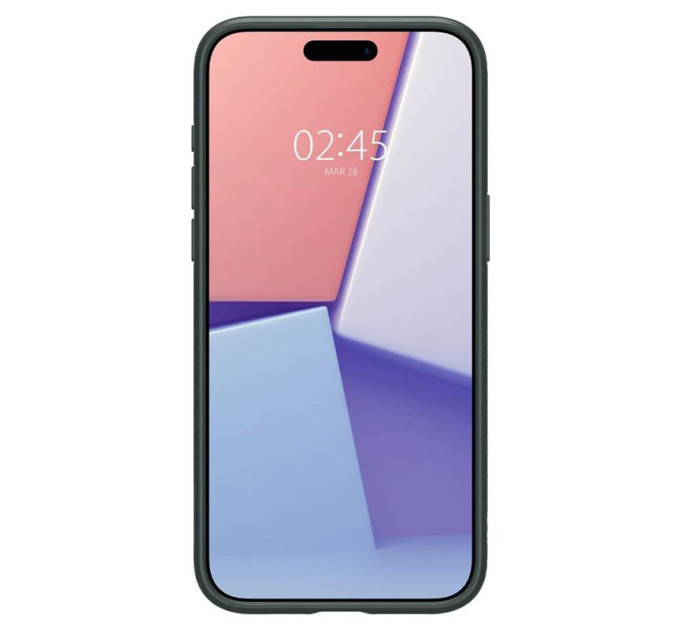 Spigen Чохол-накладка Spigen Liquid Air для Apple iPhone 15 Pro Max Abyss Green (ACS06564)