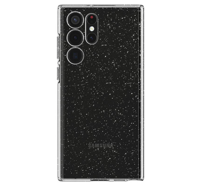 Spigen Чохол-накладка Spigen Liquid Crystal Glitter для Samsung Galaxy S22 Ultra SM-S908 Crystal Quartz (ACS03913)