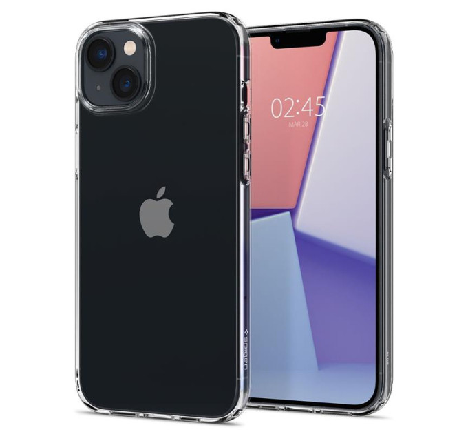 Spigen Чохол-накладка Spigen Liquid Crystal для Apple iPhone 14 Crystal Clear (ACS05033)