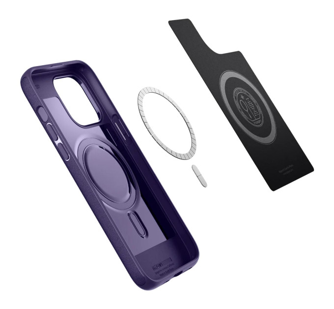 Spigen Чохол-накладка Spigen Mag Armor MagFit для Apple Iphone 14 Pro Max Deep Purple (ACS05584)