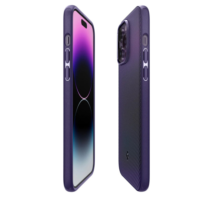 Spigen Чохол-накладка Spigen Mag Armor MagFit для Apple Iphone 14 Pro Max Deep Purple (ACS05584)