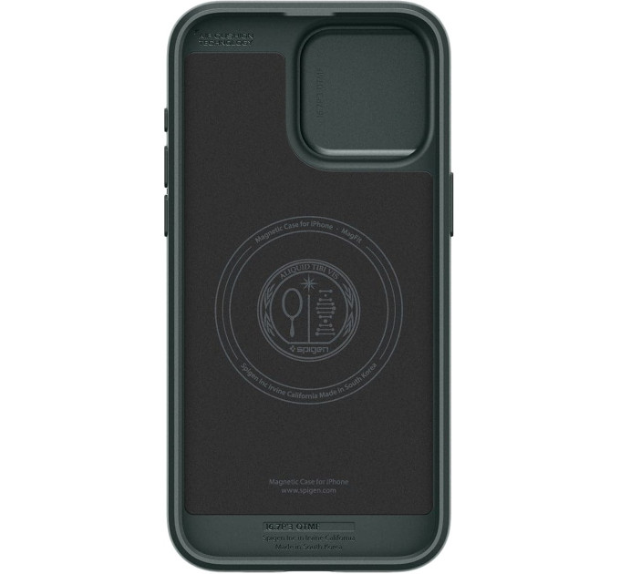 Spigen Чохол-накладка Spigen Optik Armor MagFit для Apple iPhone 15 Pro Abyss Green (ACS06739)