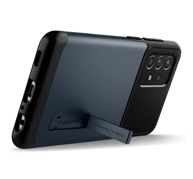 Spigen Чохол-накладка Spigen Slim Armor для Samsung Galaxy A52 SM-A525 / SM-A526 Metal Slate (ACS02322)