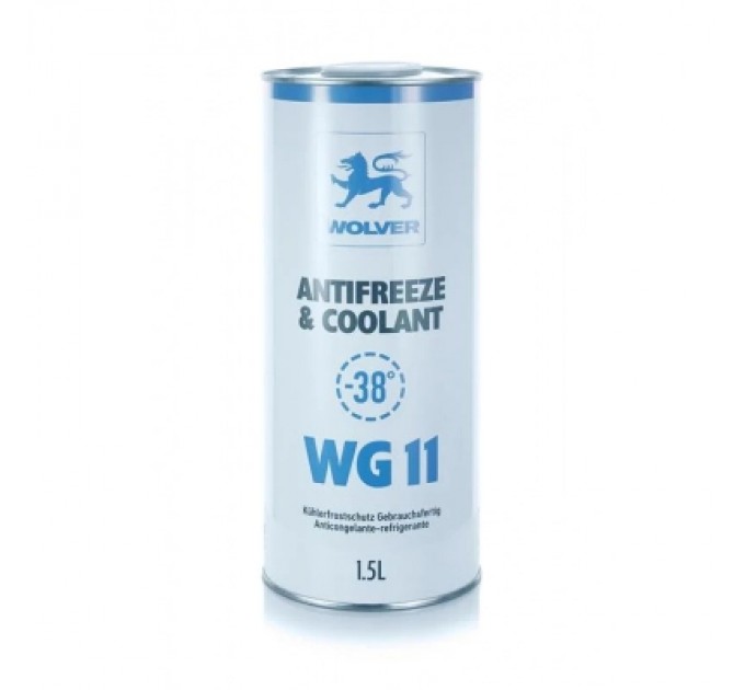 Wolver Антифриз Wolver WG11синій 1,5л (4260360944161)