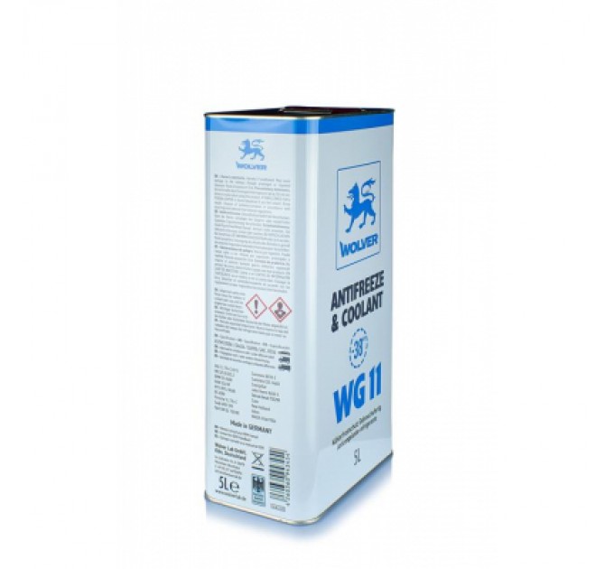 Wolver Антифриз Wolver WG11 синій 5л (4260360943454)
