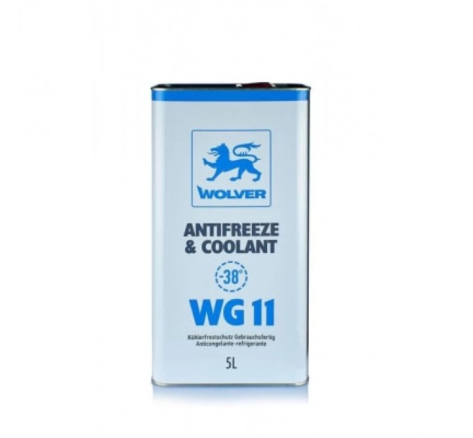 Wolver Антифриз Wolver WG11 синій 5л (4260360943454)