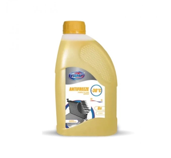 ВАМП Антифриз ВАМП -40 жовтий 1л/0,99кг (910)