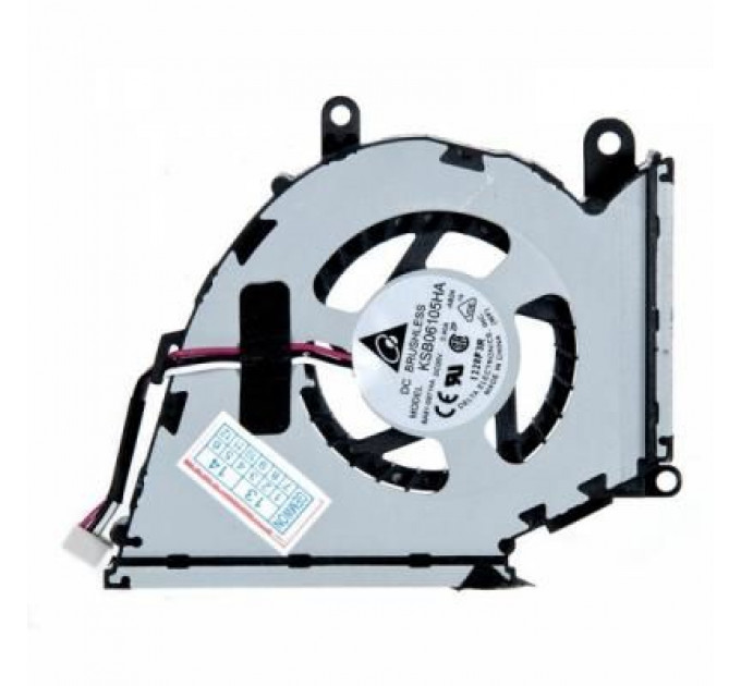 Вентилятор ноутбука Samsung Q330/Q430/Q460/Q530/P330 DC(5V,0.4A) 4(3)pin (BA81-09713A/KSB06105HA-A020)