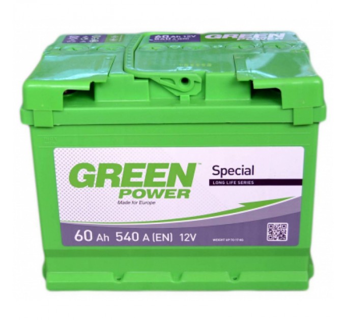 GREEN POWER Акумулятор автомобільний GREEN POWER 60Аh (000022359)