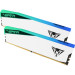 Patriot Модуль пам'яті для комп'ютера DDR5 32GB (2x16GB) 6200 MHz Viper Elite 5 RGB Patriot (PVER532G62C42KW)