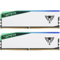 Patriot Модуль пам'яті для комп'ютера DDR5 32GB (2x16GB) 6200 MHz Viper Elite 5 RGB Patriot (PVER532G62C42KW)