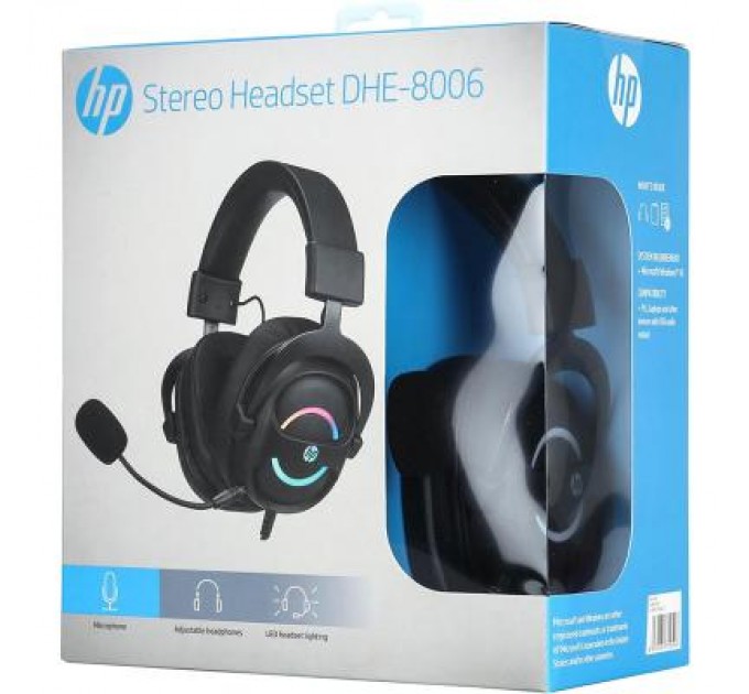 HP Навушники HP DHE-8006 Gaming 7.1 Sound USB Black (DHE-8006)