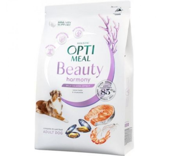 Optimeal Сухий корм для собак Optimeal Beauty Harmony беззерновий на основі морепродуктів 10 кг (4820215366847)