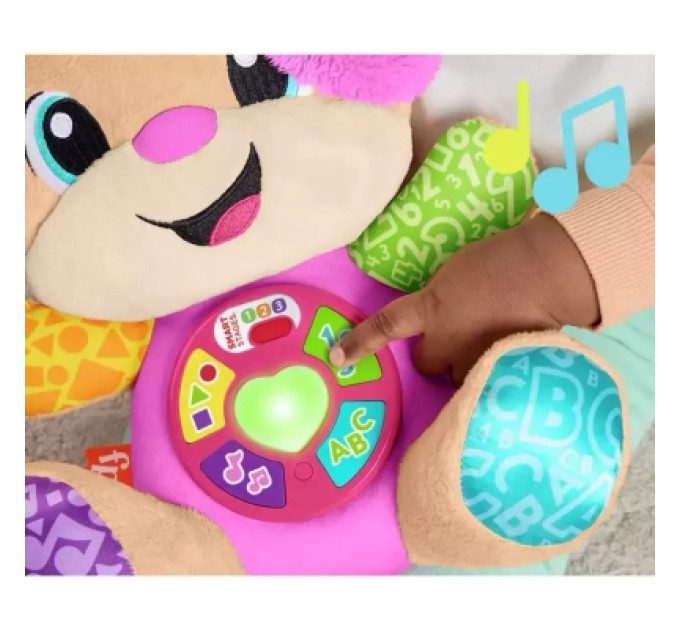 Fisher-Price Розвиваюча іграшка Fisher-Price Smart Stages Сестричка розумного цуценя багатомовна (JFD32)