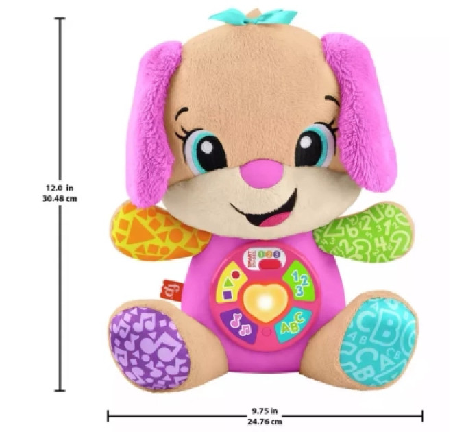 Fisher-Price Розвиваюча іграшка Fisher-Price Smart Stages Сестричка розумного цуценя багатомовна (JFD32)