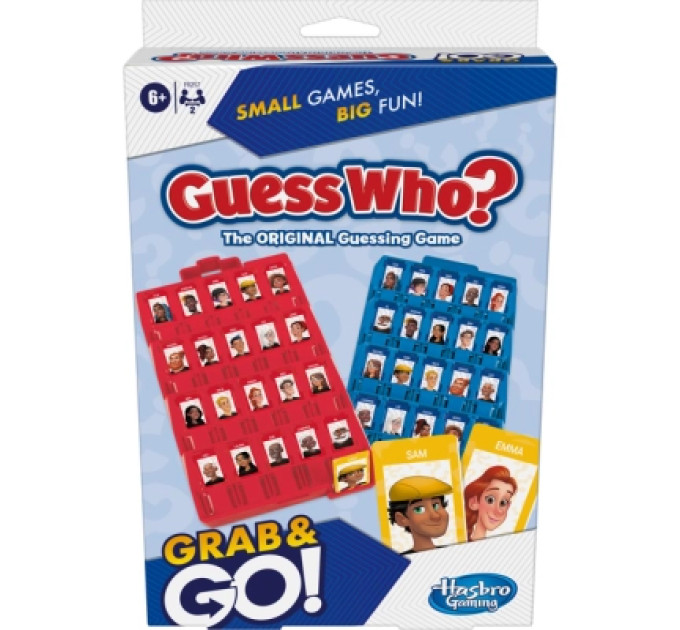 Hasbro Настільна гра Hasbro дорожня Вгадай хто? (F8257)