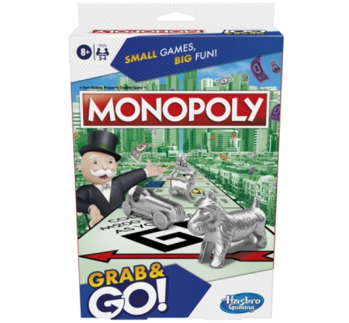 Hasbro Настільна гра Hasbro дорожня Монополія (F8256)