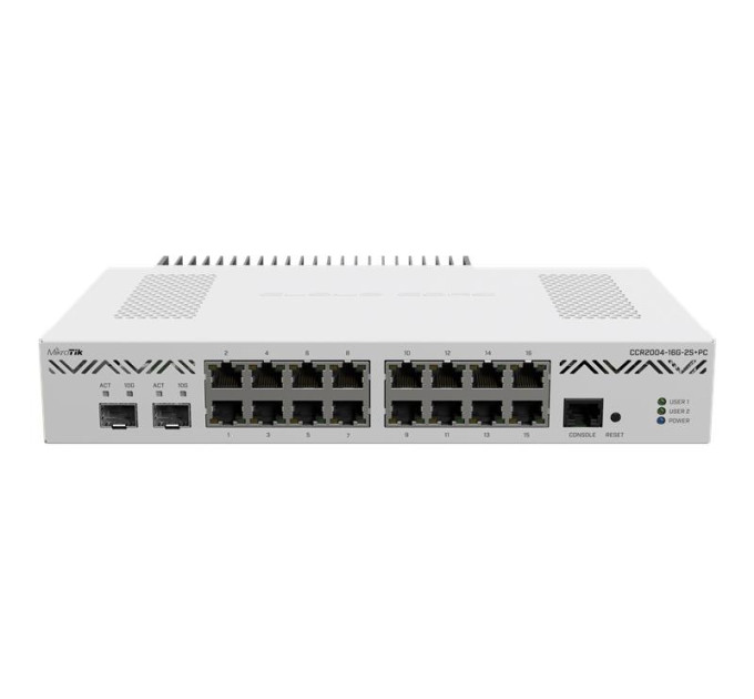 Mikrotik Комутатор мережевий Mikrotik CCR2004-16G-2S+PC