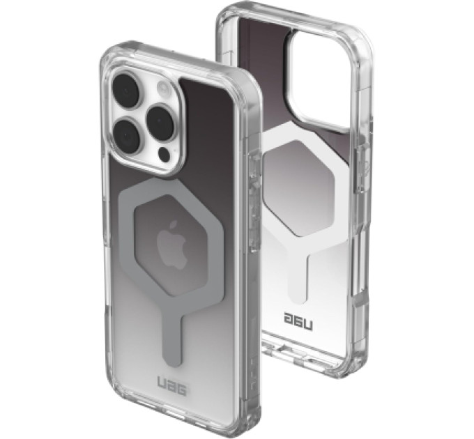 UAG Чохол до мобільного телефона UAG iPhone 16 Pro Plyo Magsafe LE Black/Clear Ombre (11448011404G)