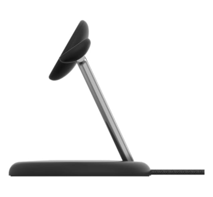 Belkin Зарядний пристрій Belkin 3in1 Magnetic Adjustable Pad Qi2 15W Black (WIZ023VFBK)